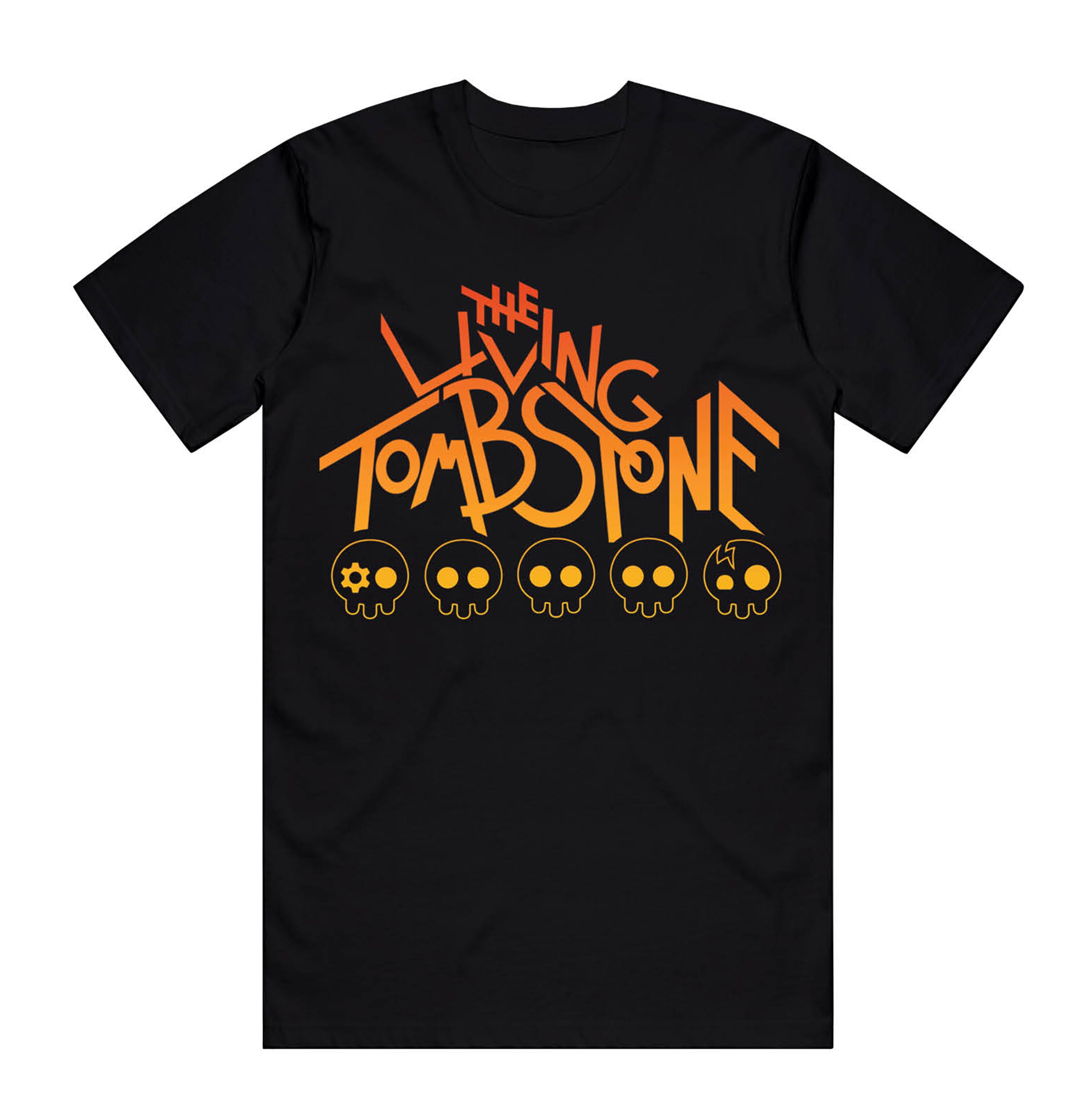 The Living Tombstone Gradient Logo T-Shirt